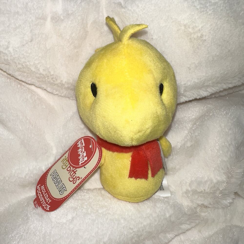 Hallmark Itty Bittys Peanuts HOLIDAY WOODSTOCK Christmas Brand New With Tags